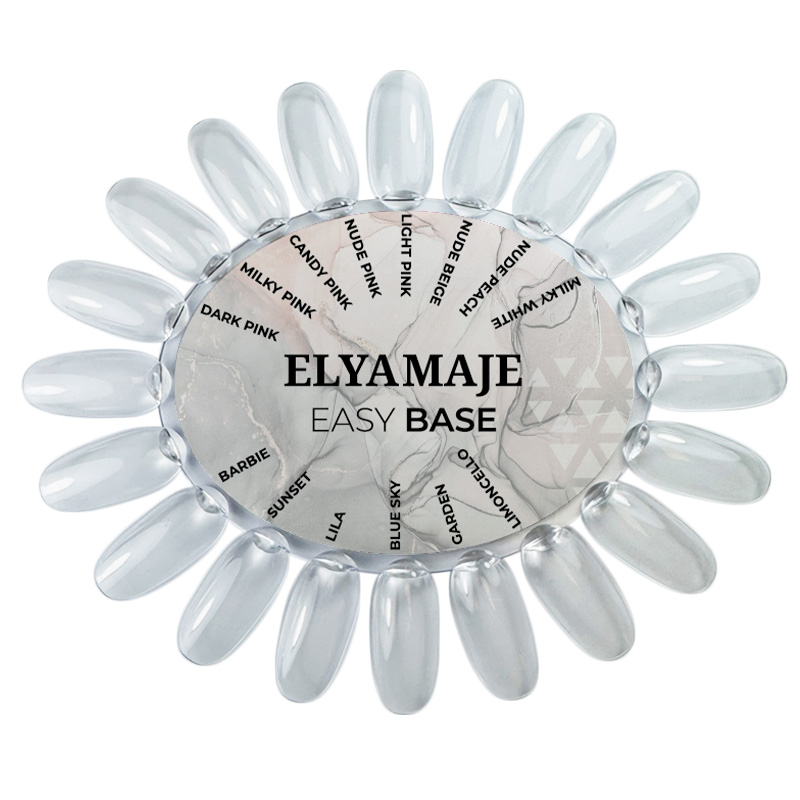 Elyamaje Carrousel Easy Base nuancier transparent compact