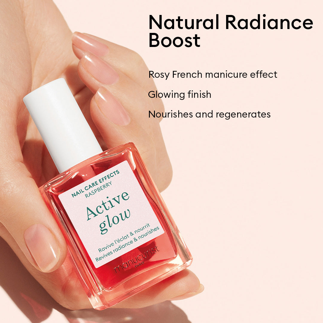 Manucurist French Manucure Glow kit vernis glow sans top coat