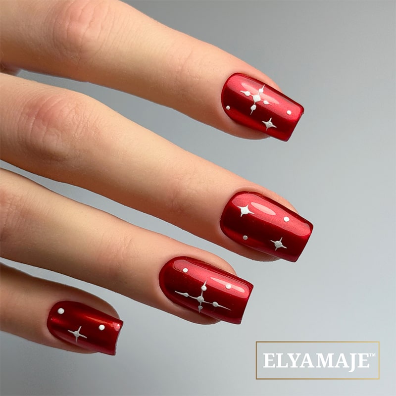 ElyaMaje Miroir 12 poudre effet miroir chrome