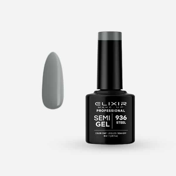 Élixir Semi Gel #936 Steel vernis semi-permanent 8 ml longue tenue