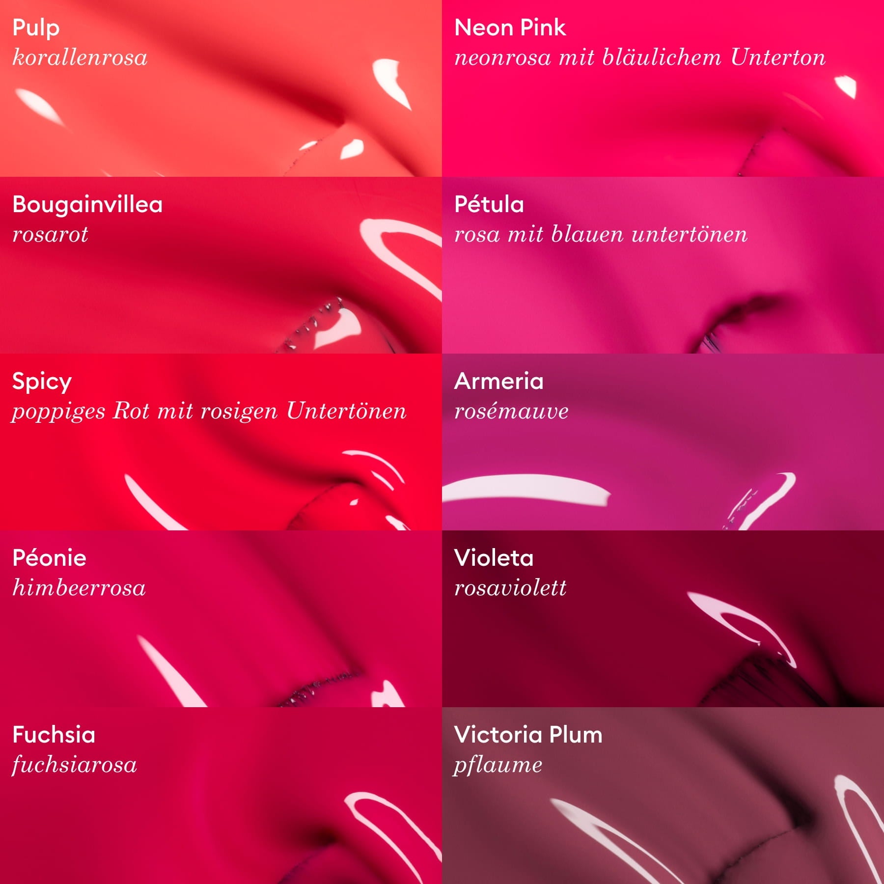 Manucurist Green vernis Neon Pink rose néon