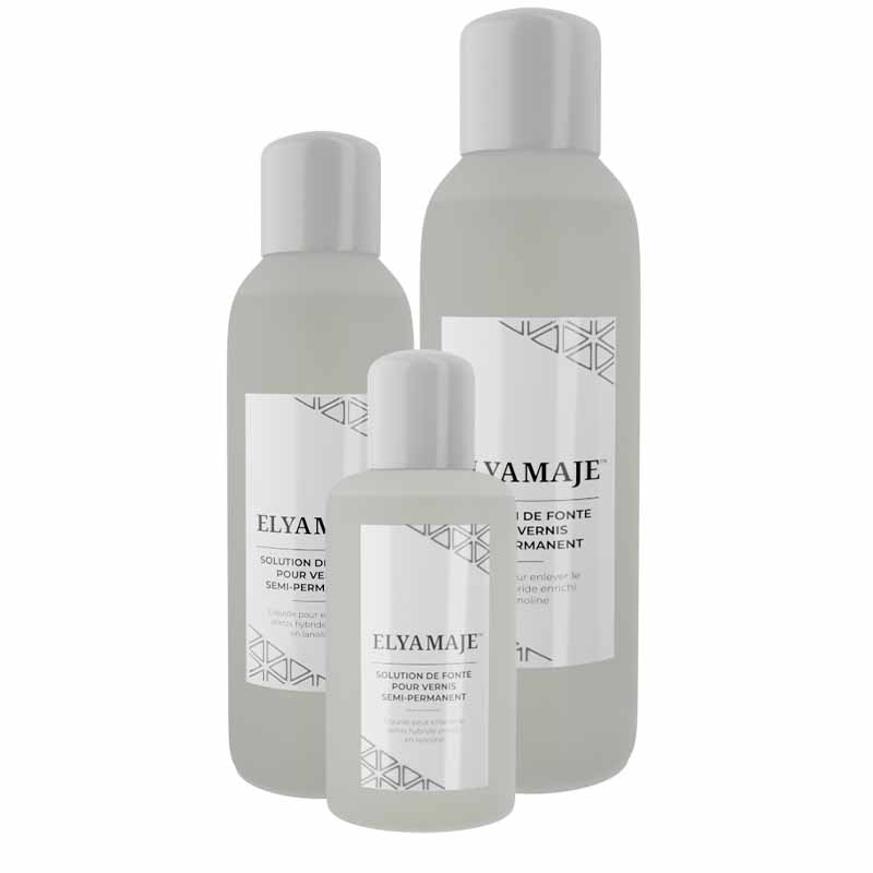 Elyamaje Solution de fonte liquide dépose soak off