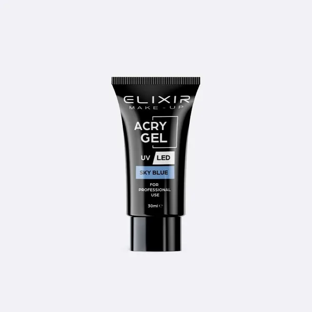 Élixir Acrygel 708 acrygel bleu ciel 30 g résistant