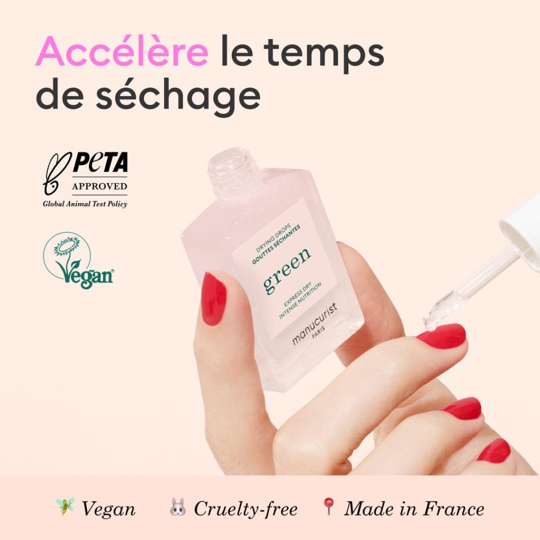 Manucurist Gouttes Séchantes soin séchage rapide céramides argan