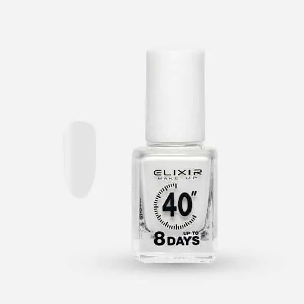 Élixir 40" #003 vernis séchage rapide White 8 jours