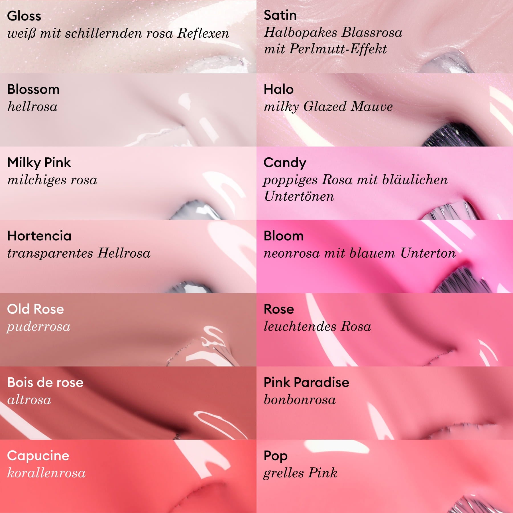 Manucurist Green vernis Hortencia rose pâle transparent
