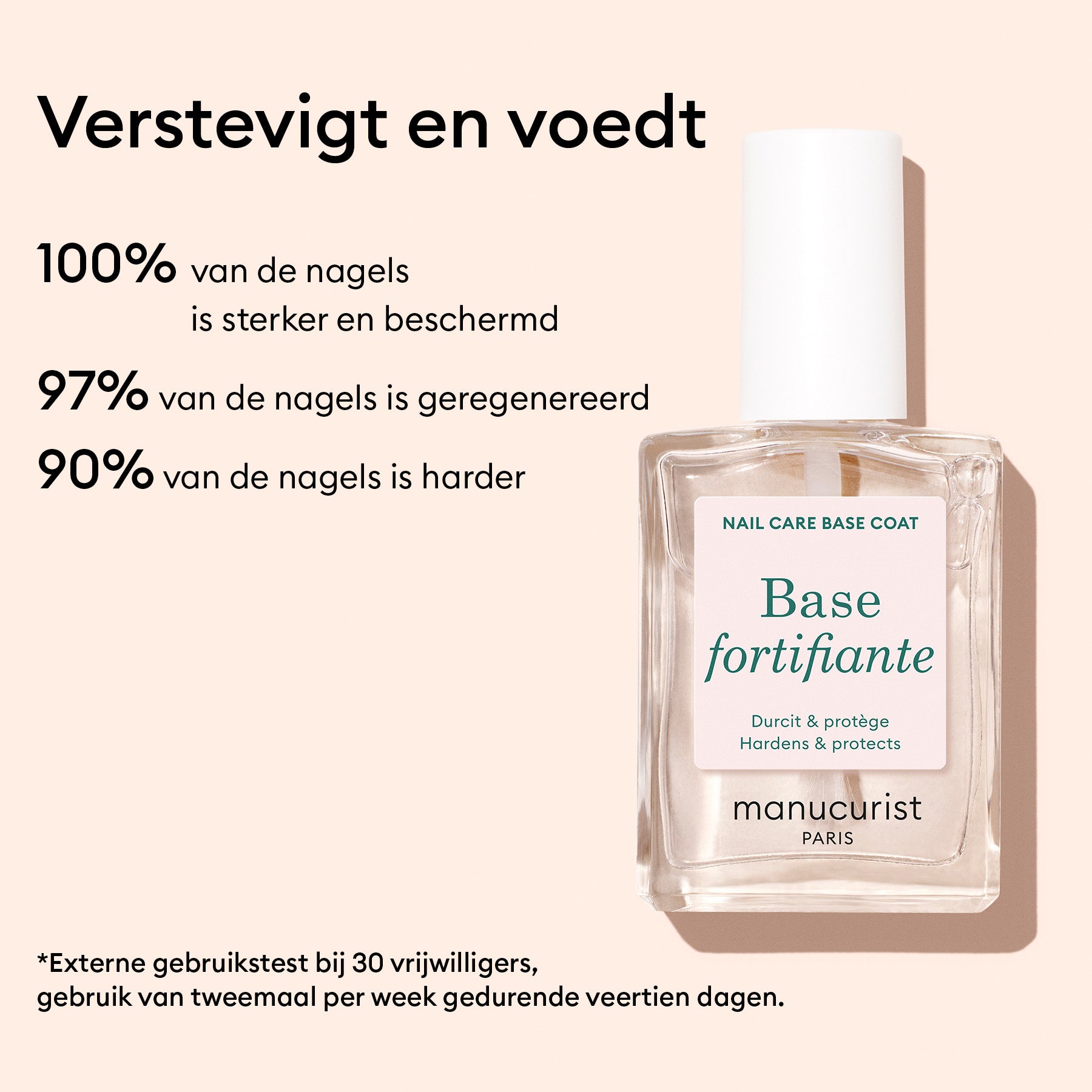 Manucurist Base Fortifiante vernis soin ongles mous