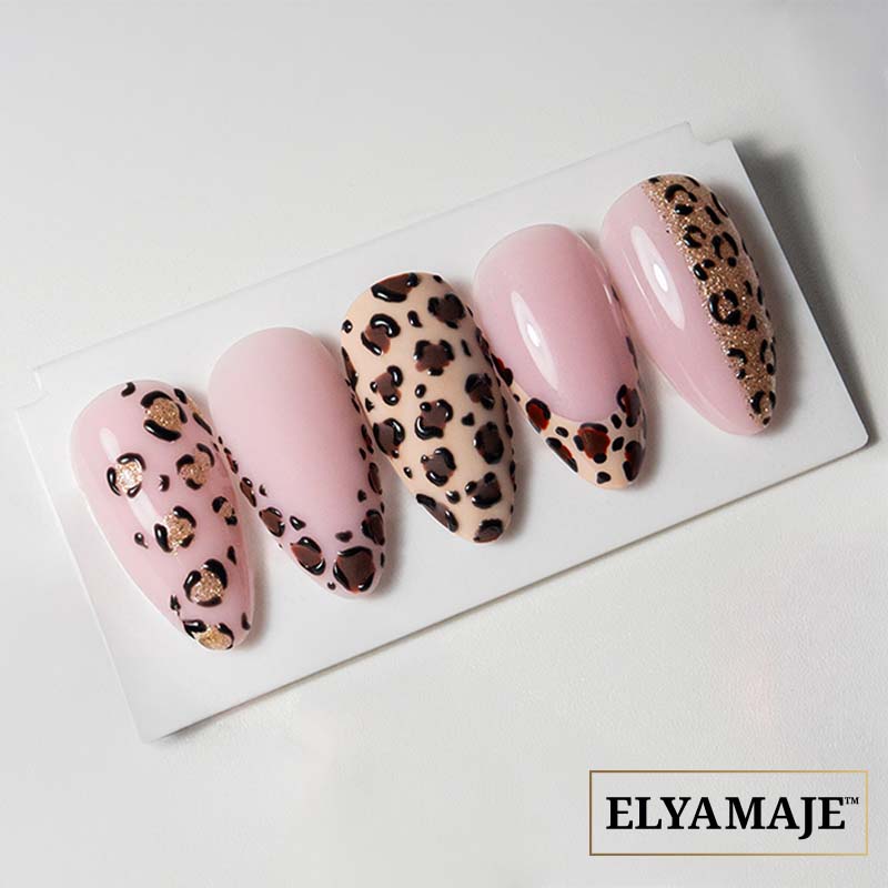 Elyamaje 3D Gel Black N°3 gel nail art noir