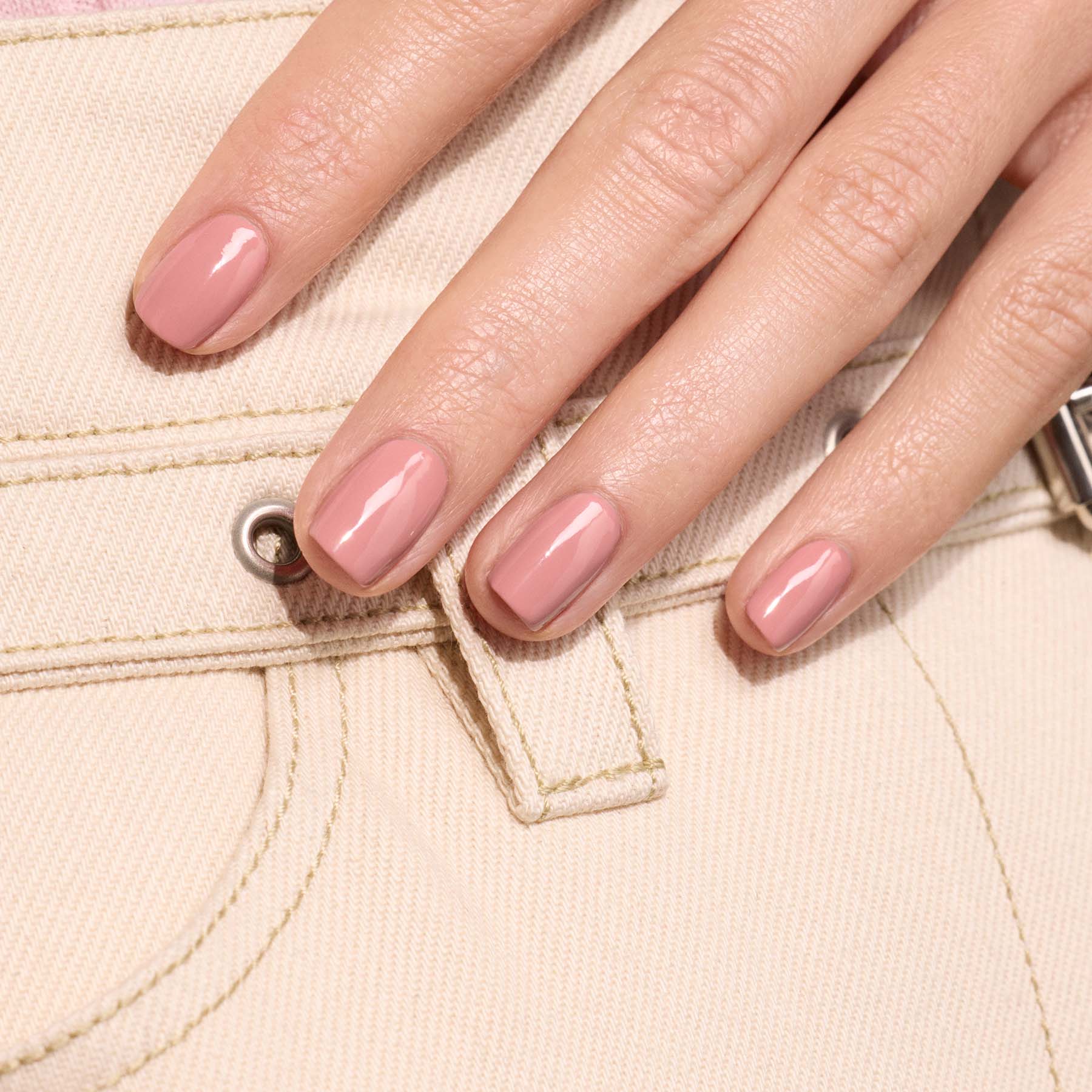 Manucurist Green Flash Old Rose vernis semi-permanent rose poudré