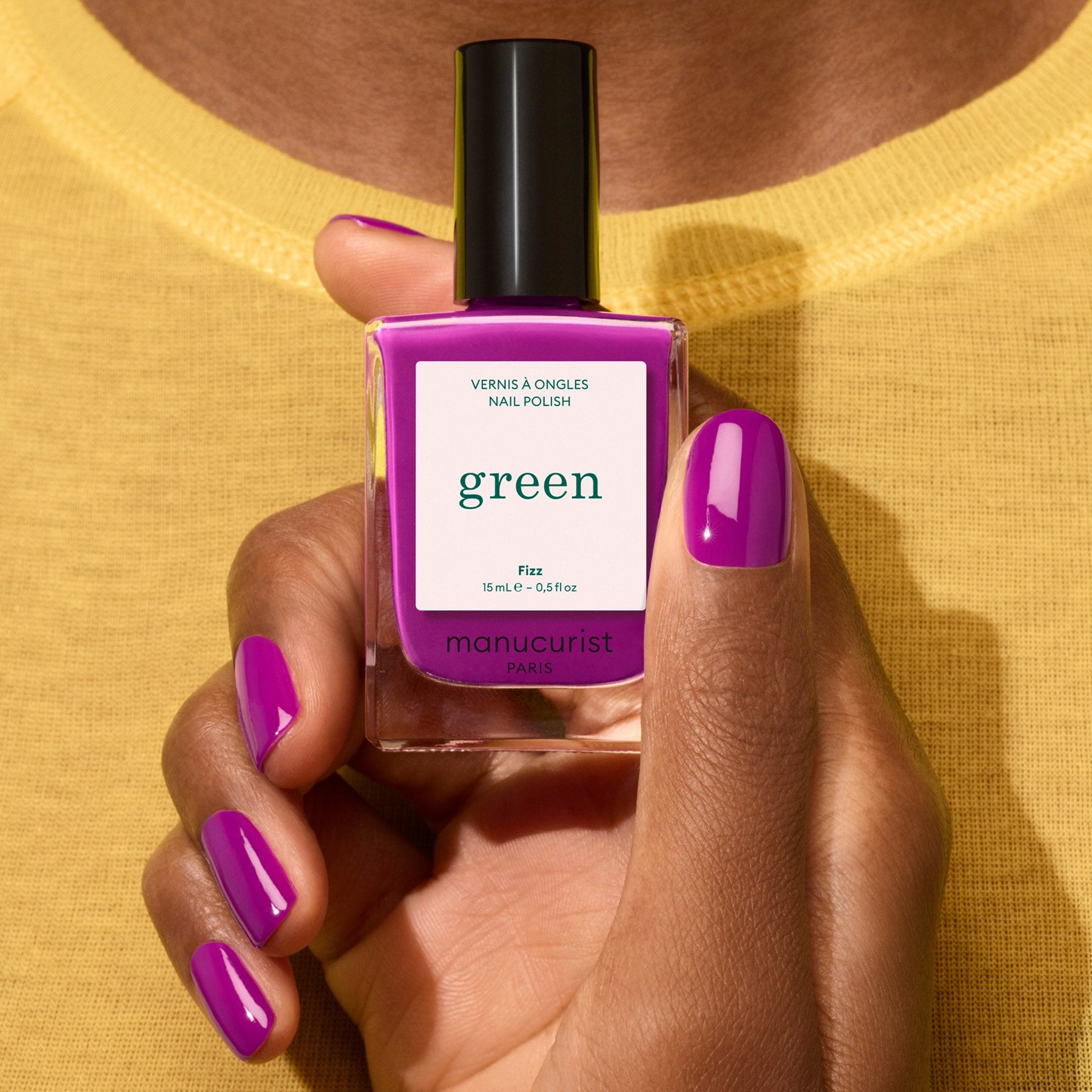 Manucurist Green Fizz vernis violet magenta