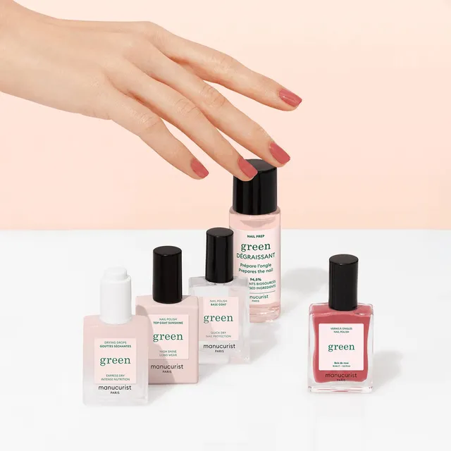 Manucurist Kit Découverte Green Bois de Rose vernis 7 jours