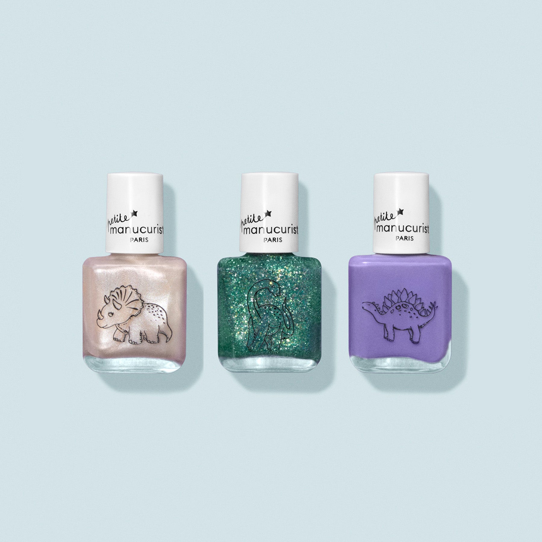 Manucurist Wild Life coffret vernis enfant 3 couleurs à l’eau