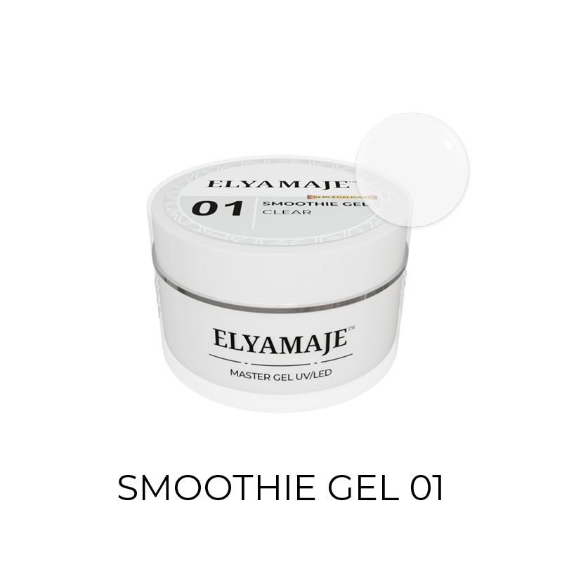 Elyamaje Smoothie Clear N°1 Gel UV Mémoire de Forme