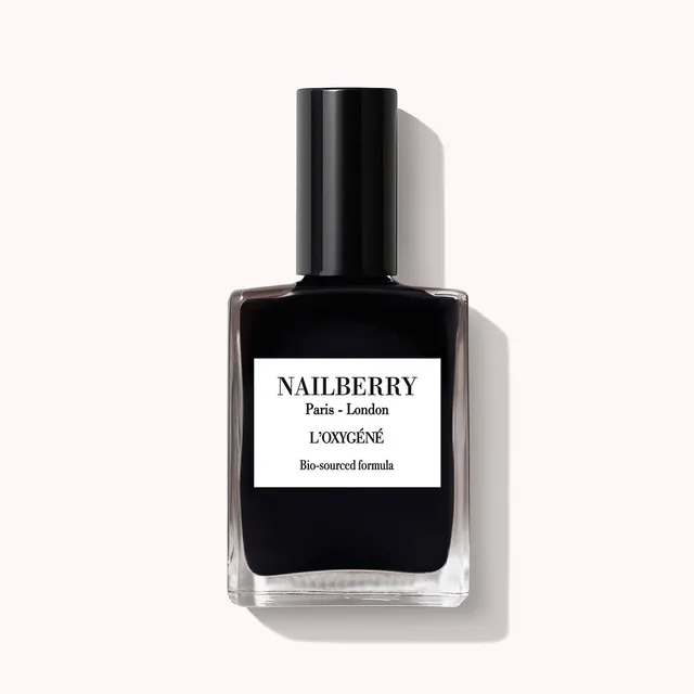 Nailberry L'Oxygéné Black Berry vernis 14ml noir opaque