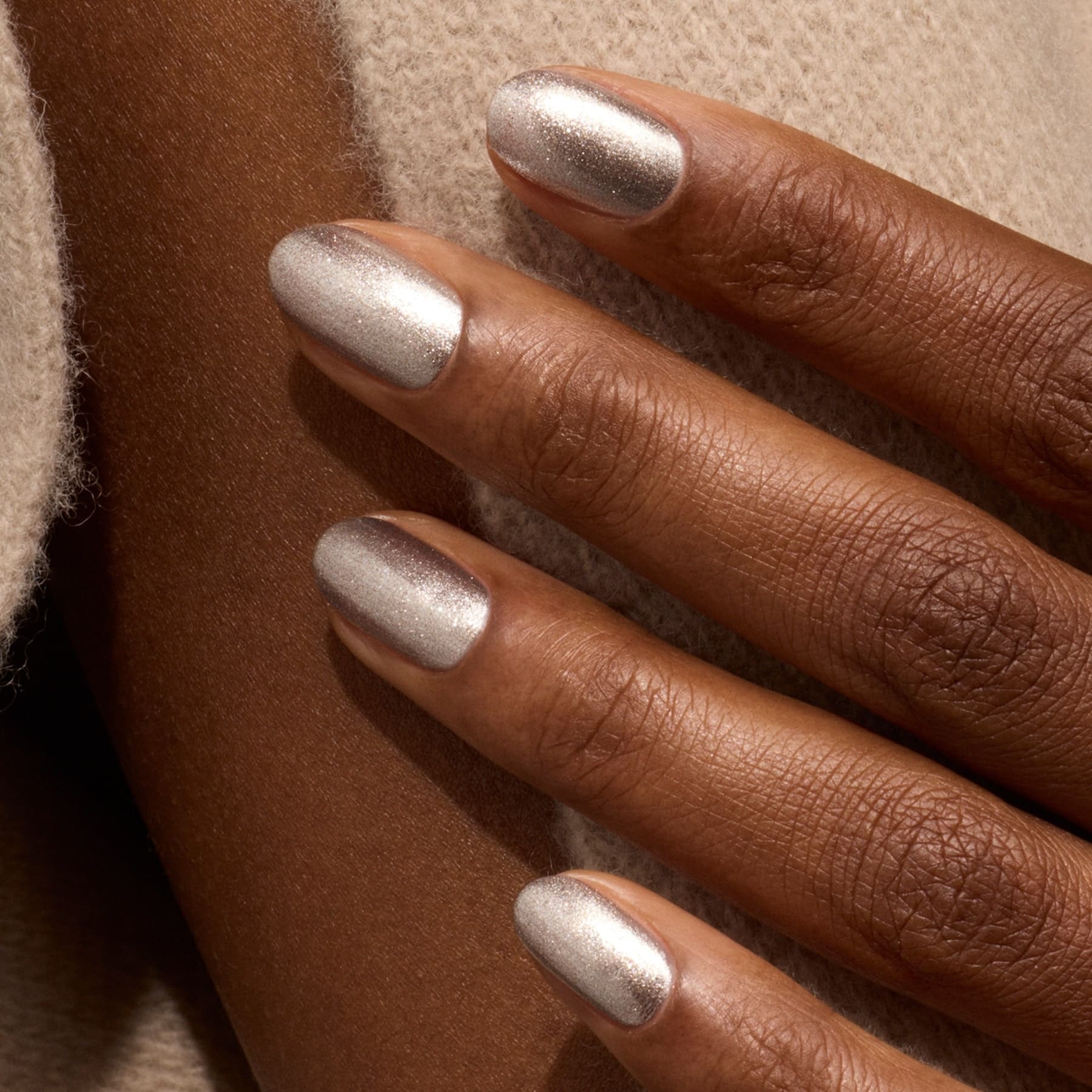 Manucurist Green Disco vernis argenté pailleté