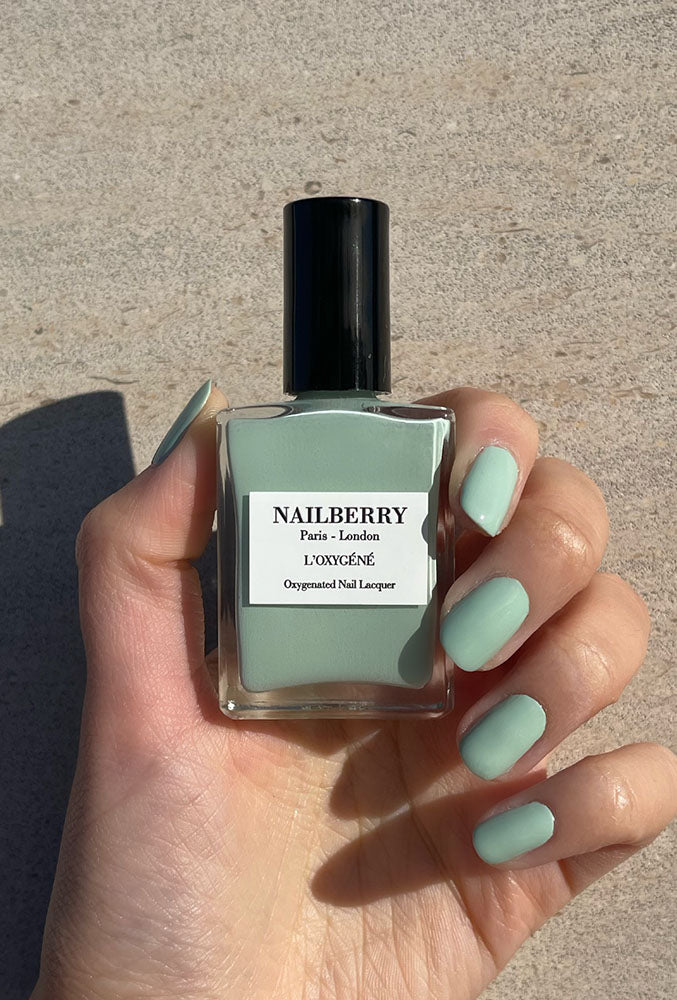 Nailberry L'oxygéné Wild Sage vernis 14 ml sauge pastel