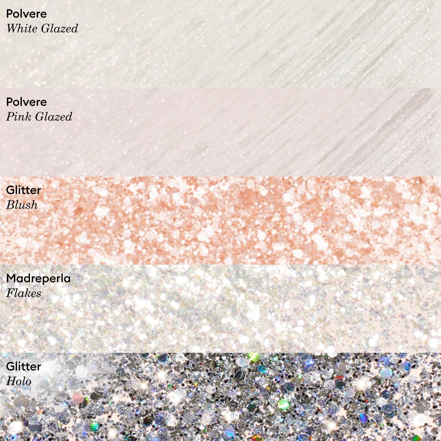Manucurist Nacres Flakes poudre nail art effet nacré