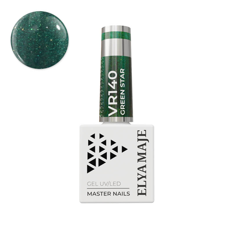 Elyamaje N° 140 Green Star vernis semi-permanent vert