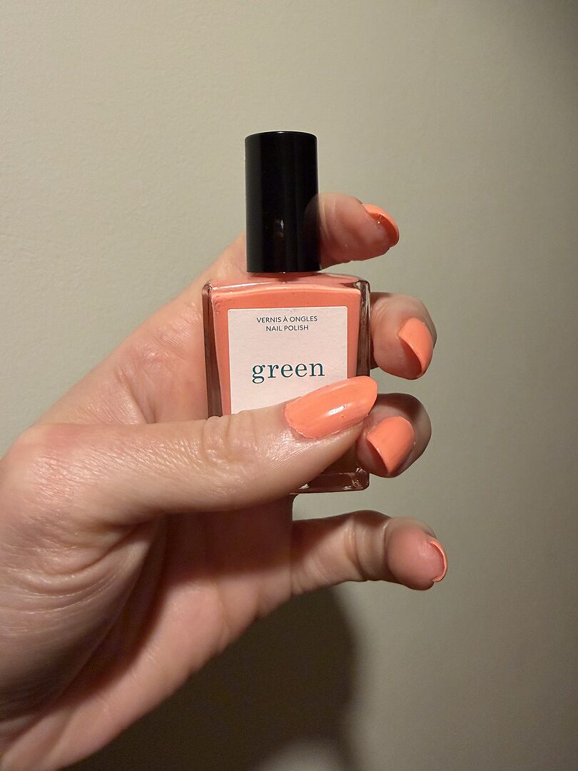 Manucurist Green Tangerine vernis à ongles orange néon