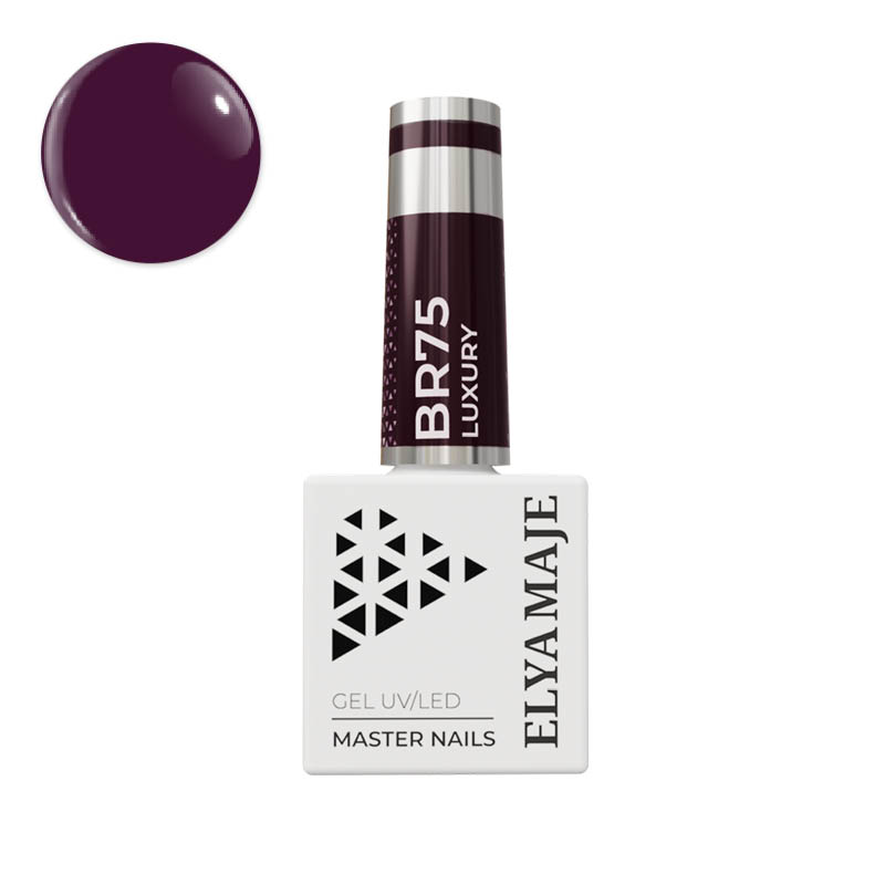 Elyamaje N°75 Luxury vernis semi-permanent doré pailleté