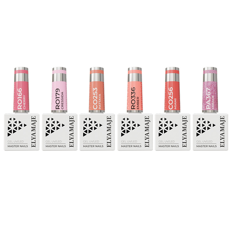 Elyamaje Coffret Rosy vernis semi-permanent édition limitée
