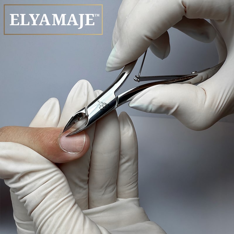 Elyamaje Maya Expert Pro coupe-cuticules inox 3 lames