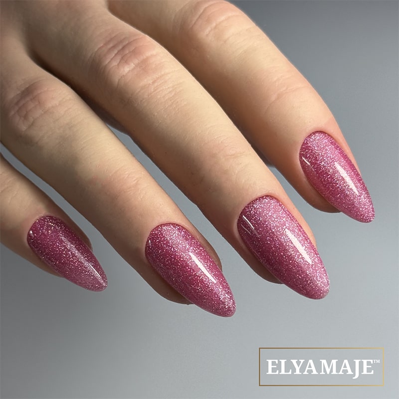 Elyamaje N°85 Aurora vernis semi-permanent pigmenté brillant