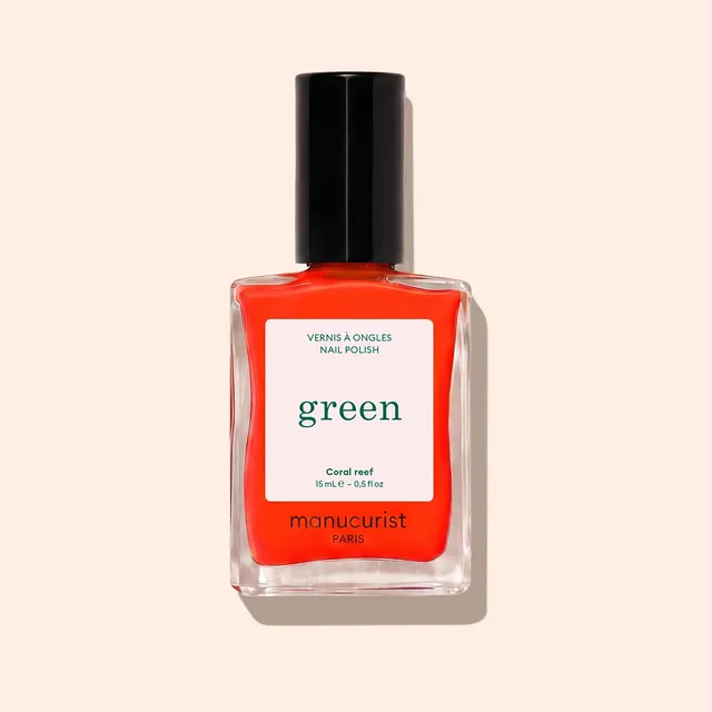 Manucurist Green Coral Reef vernis à ongles orange corail