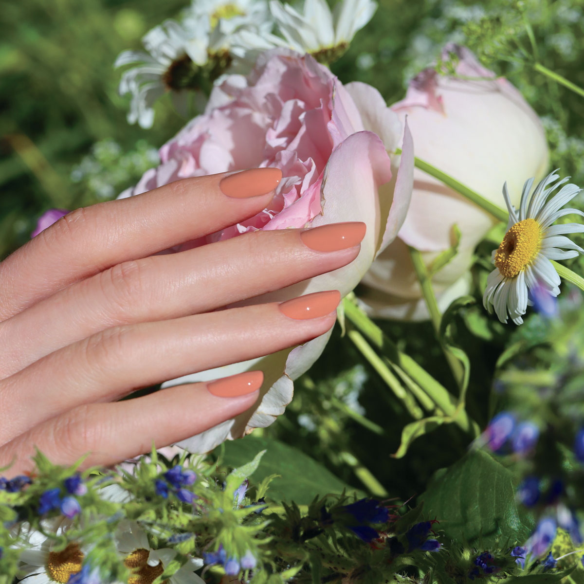 Manucurist Green Peach vernis à ongles orange pêche