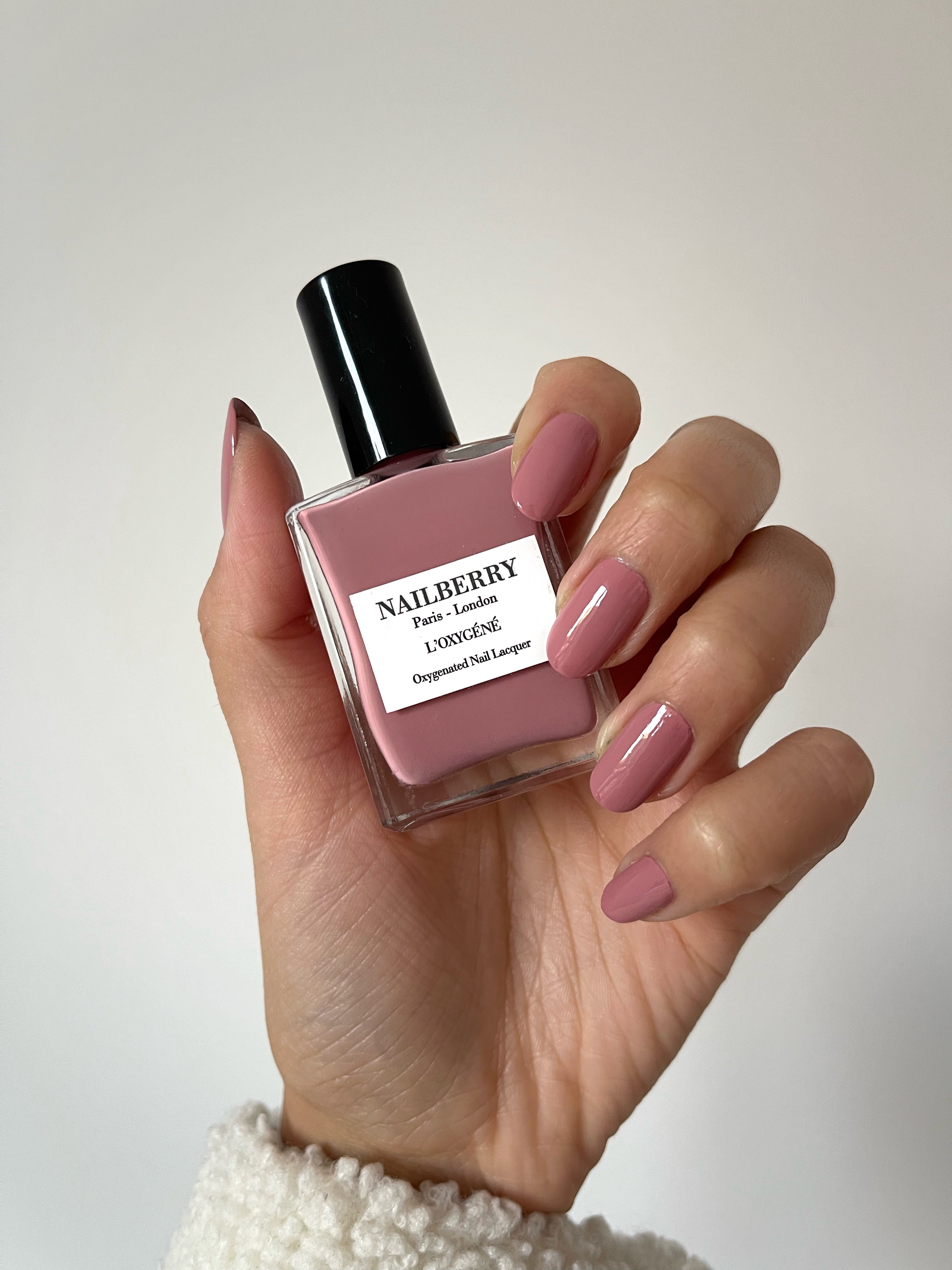 Nailberry L'oxygéné Love Me Tender vernis 14 ml rose beige