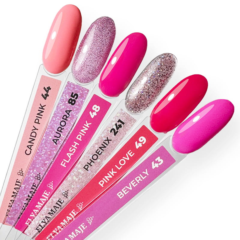 Elyamaje Coffret Summer Pink Vernis Semi-Permanent