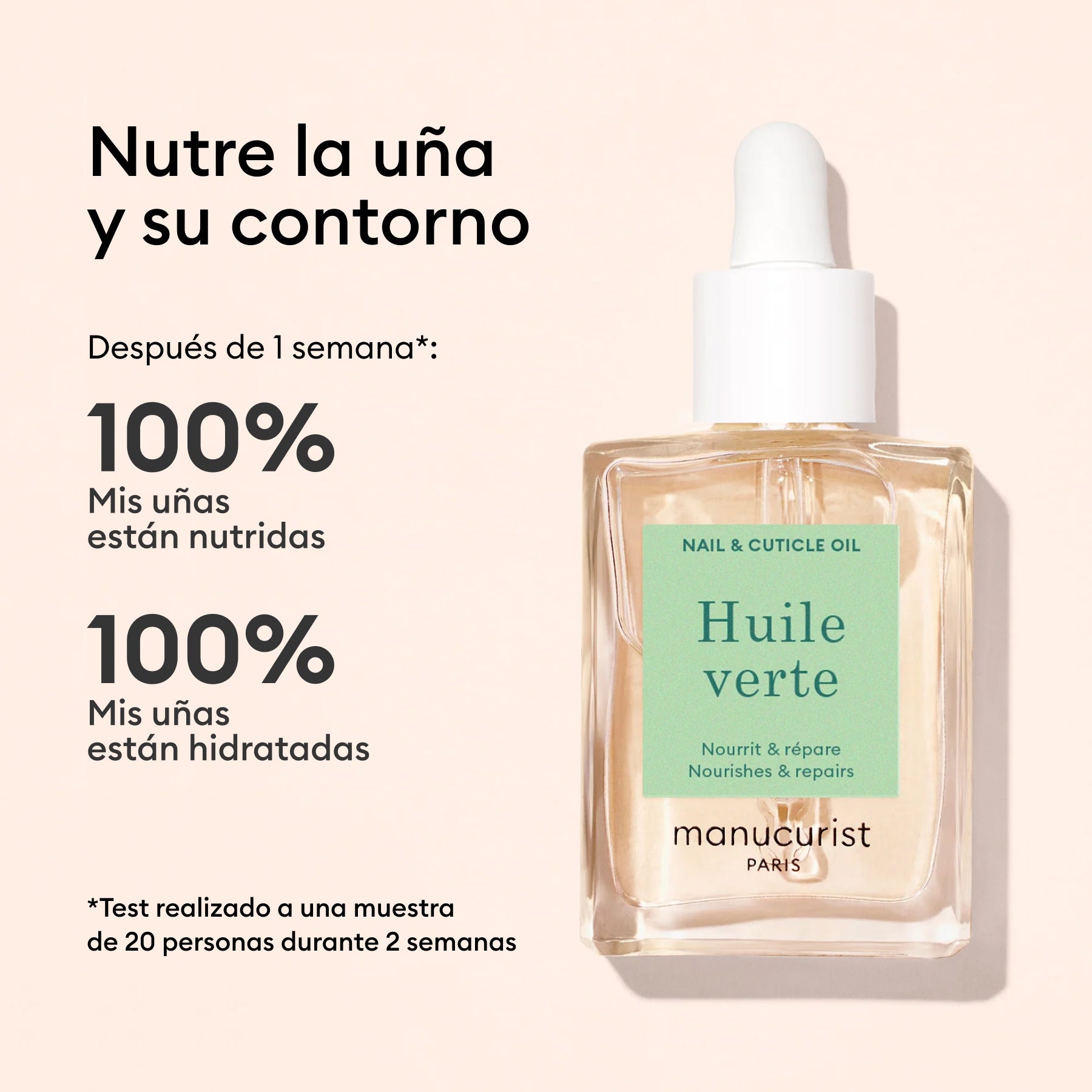 Manucurist Huile Verte huile cuticules hydratante 6 huiles