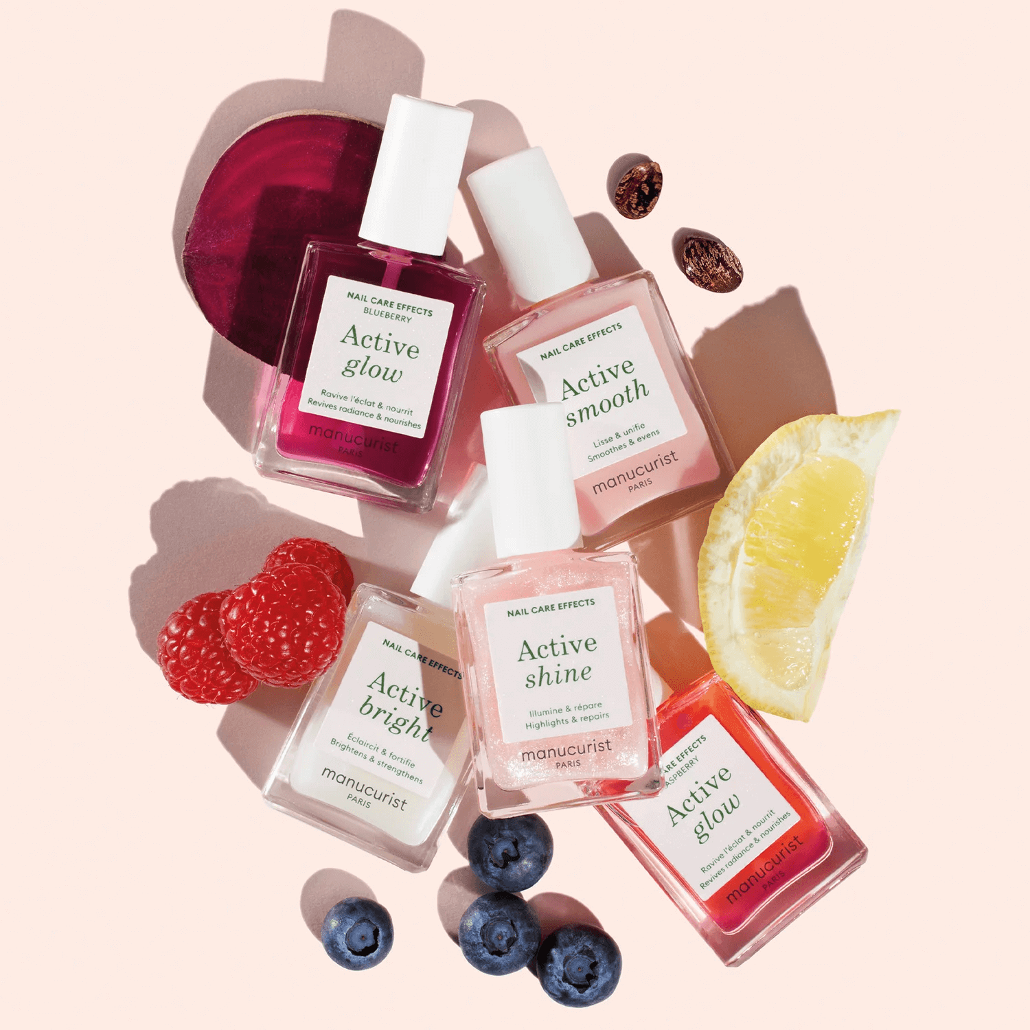 Manucurist Active Kit Super Manucure 5 vernis soin éclat