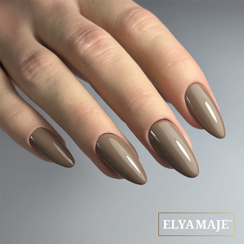 Elyamaje Vernis Semi-Permanent N°124 Cappuccino marron
