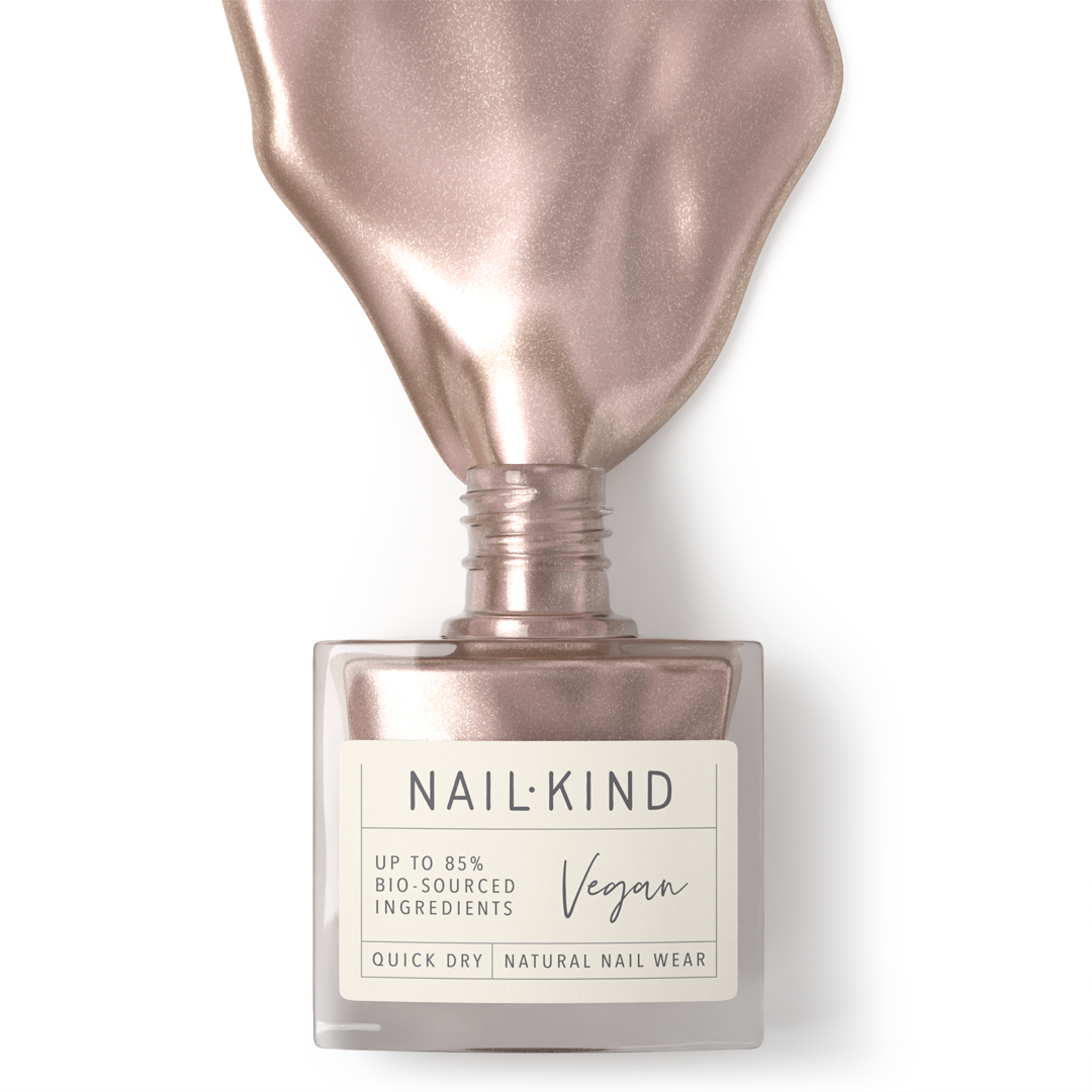 NAIL KIND The Colour Squad Glazed Brûlée vernis à ongles marron métallisé