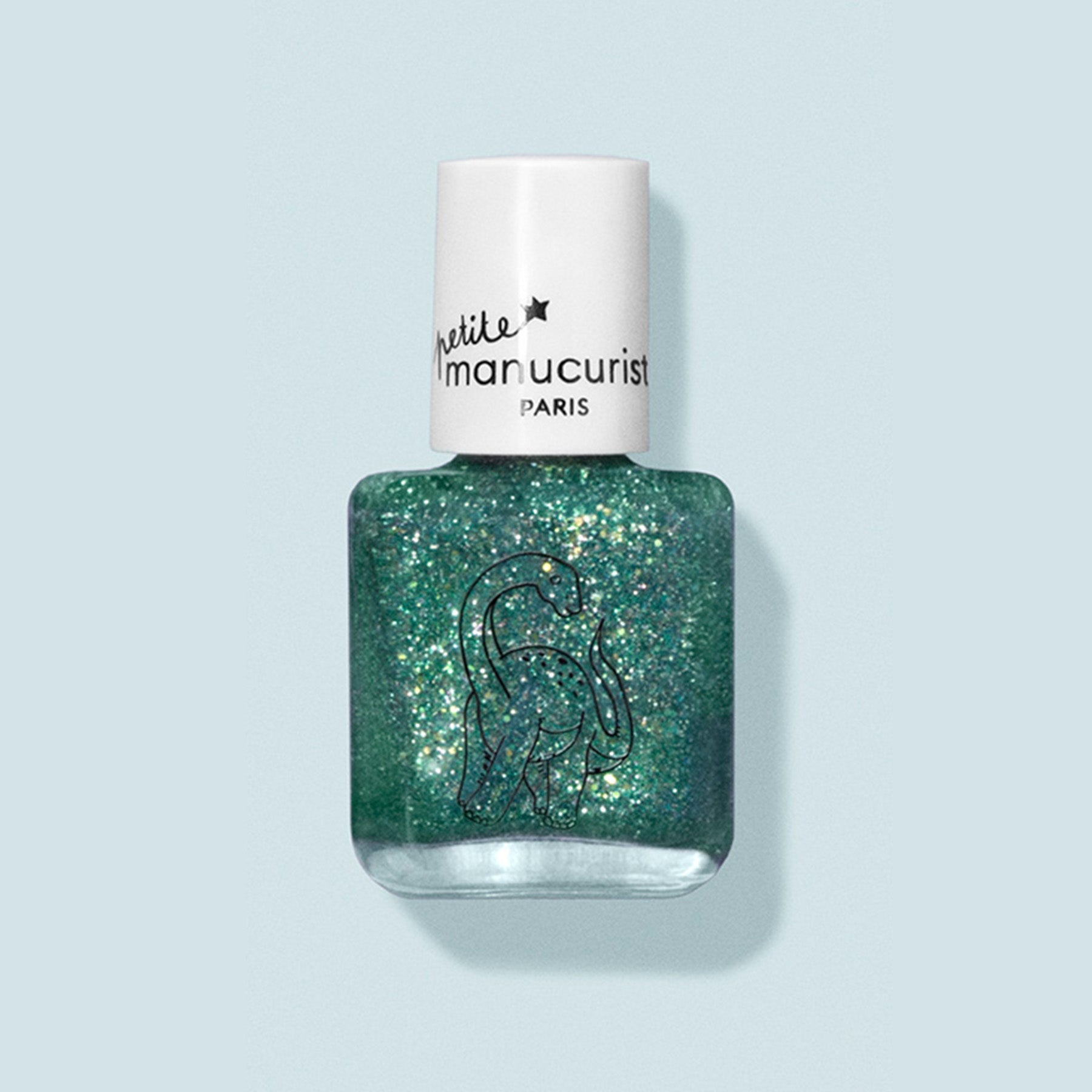 Manucurist Kids Marius vernis enfant vert forêt paillettes