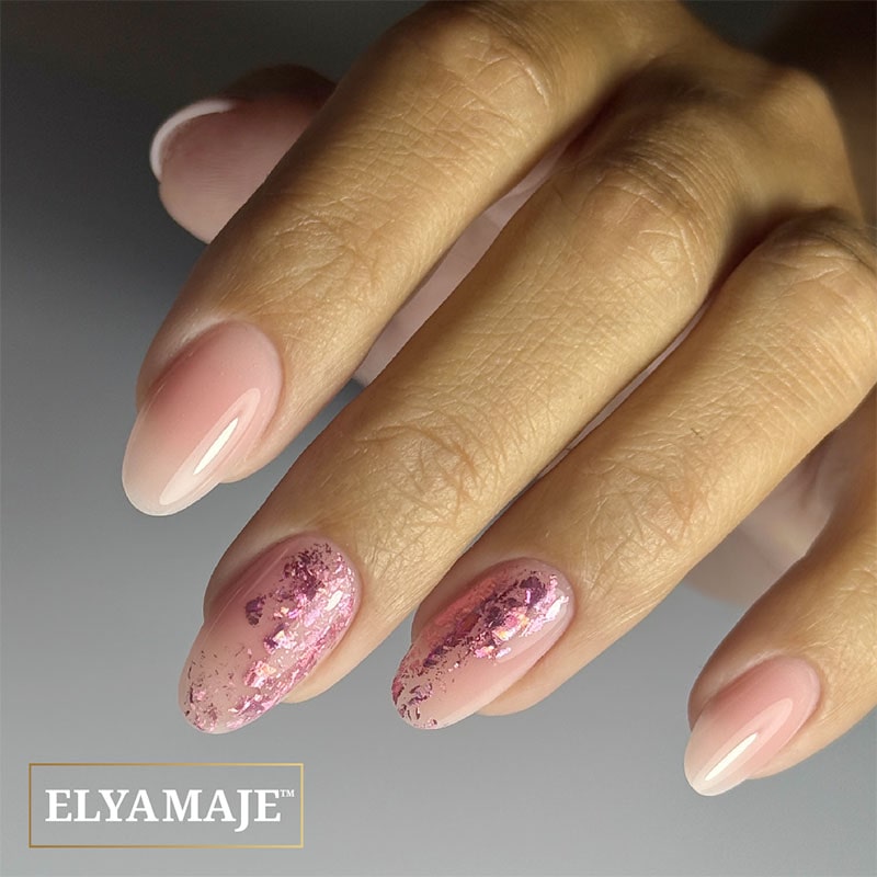 Elyamaje Pink Blush N°5 polygel liquide nude