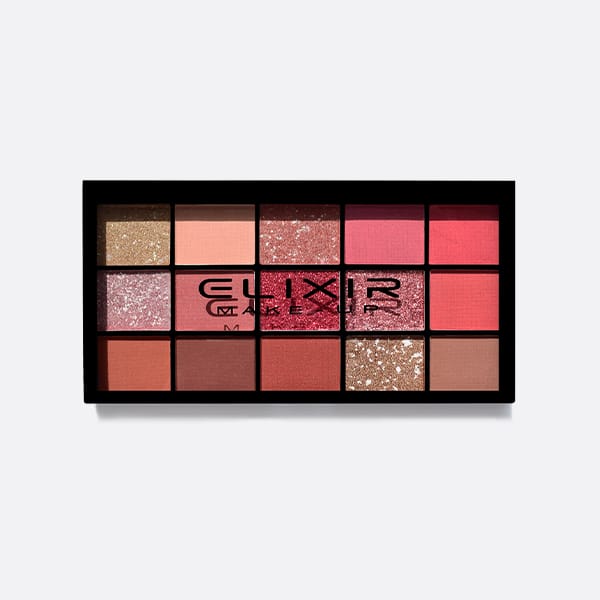 Élixir Dizzy Fuchsia 872C palette fards paupières 15 teintes