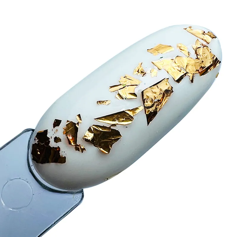 Elyamaje Flakes 10 paillettes feuilles incrustation gel