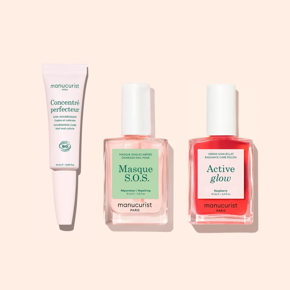 Manucurist Strong Glow Trio soins ongles ternes cassants