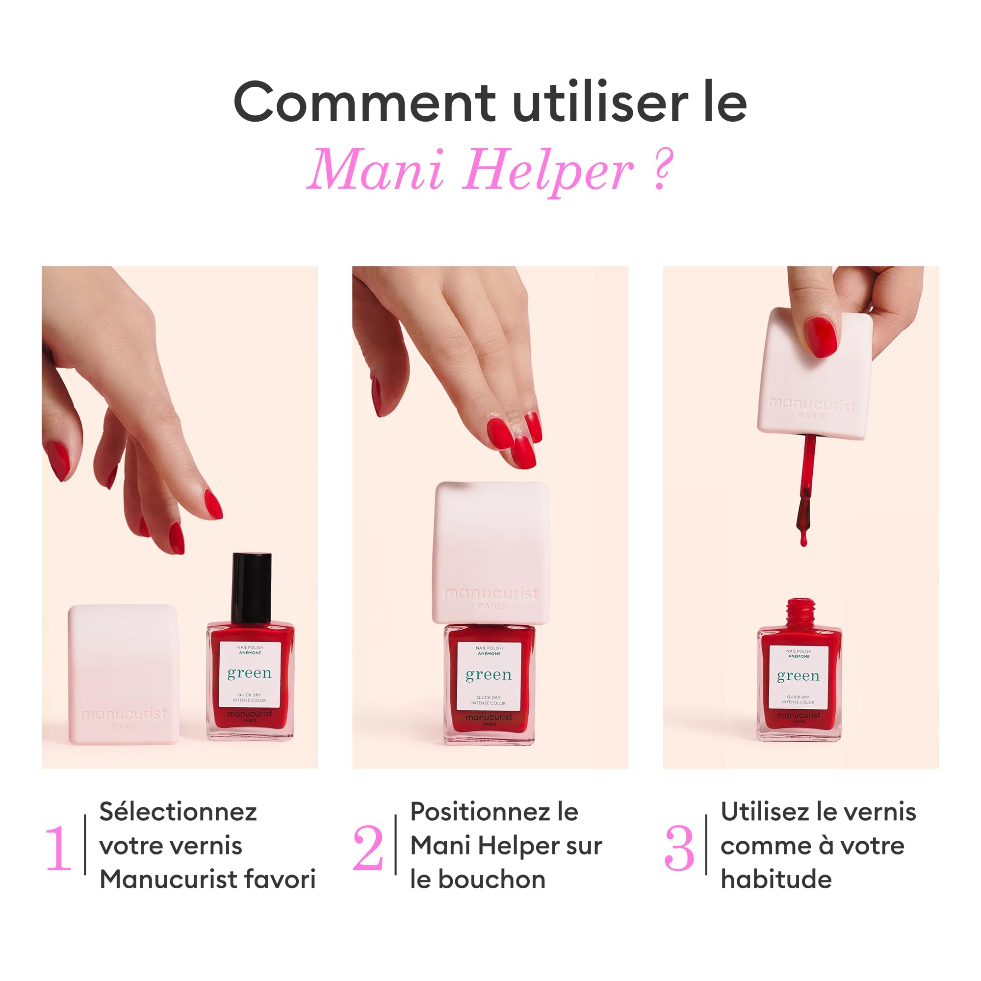Manucurist Mani Helper applicateur vernis pose nette