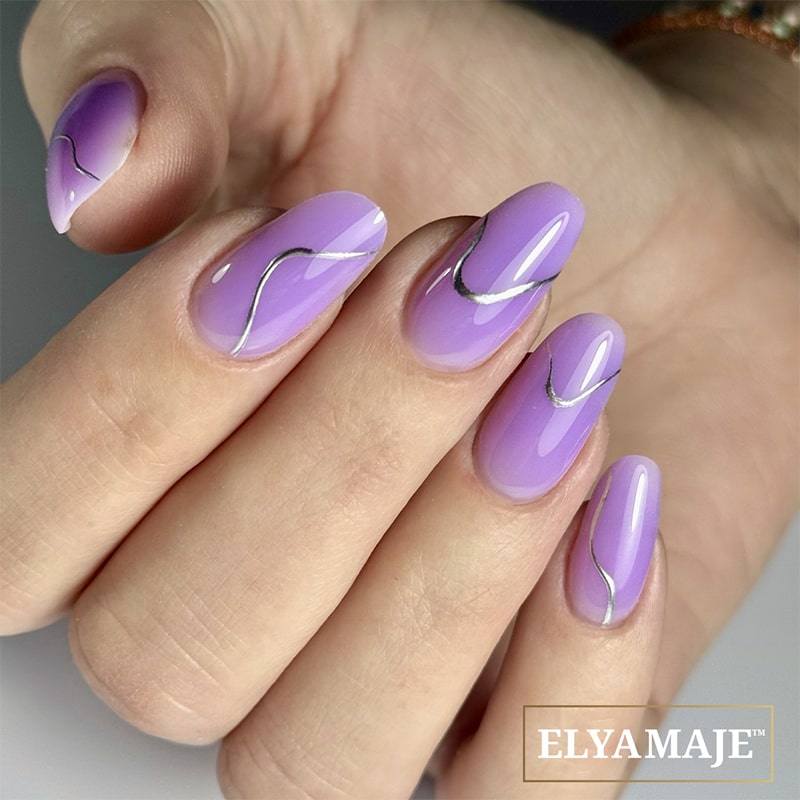 Elyamaje Color Creamy Gel n° 08 Royal Violet gel UV LED