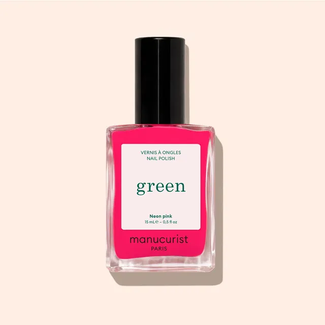 Manucurist Green vernis Neon Pink rose néon