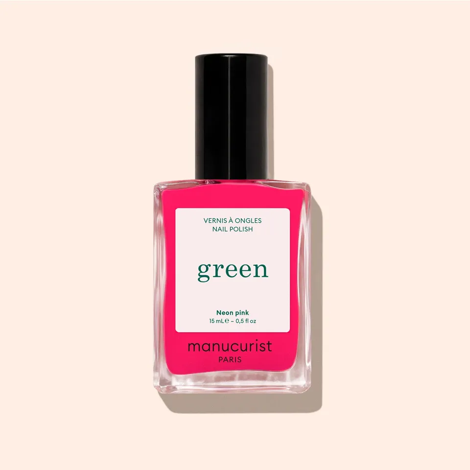 Manucurist Green vernis Neon Pink rose néon