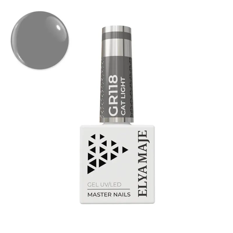 Elyamaje N° 118 Cat Light Vernis Semi-Permanent effet lumineux