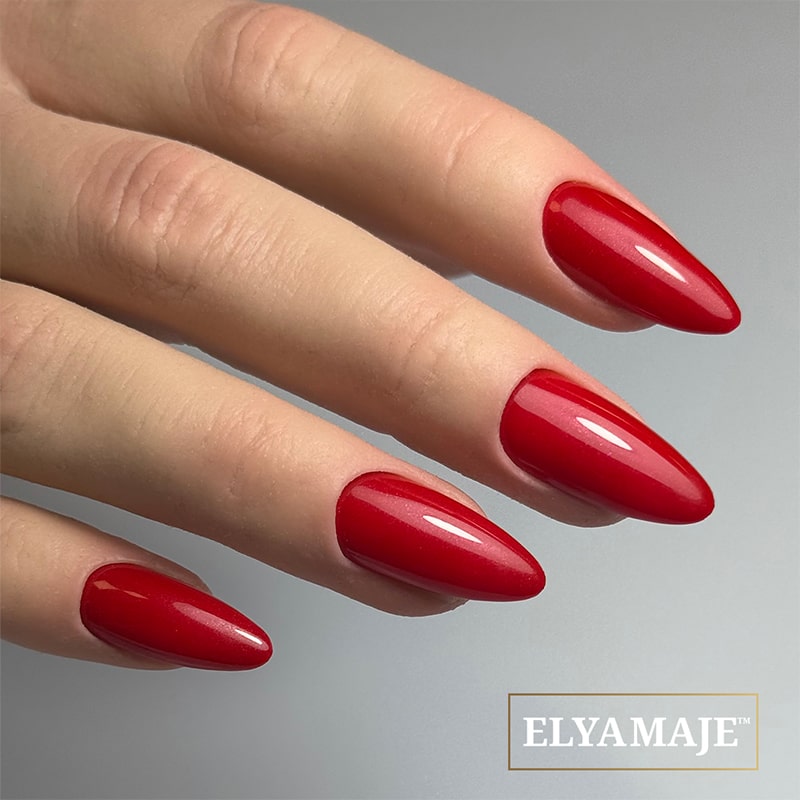 Elyamaje N°59 Red Shine vernis semi-permanent rouge