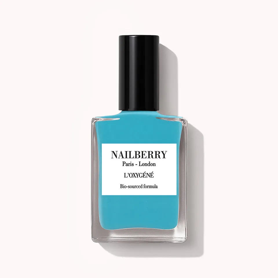 Nailberry L'oxygéné Santorini vernis 14ml turquoise opaque