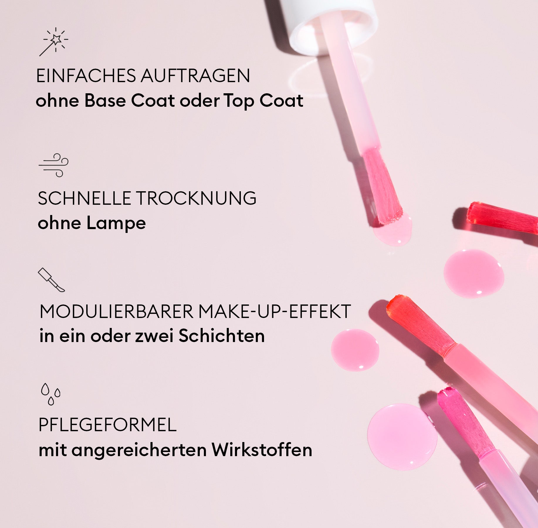 Manucurist Active Glow Raspberry vernis soin gloss