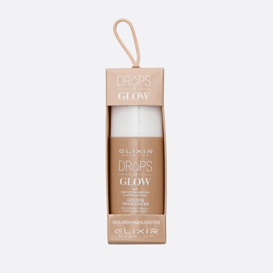 Élixir Drops of Glow Highlighter Golden doré gouttes