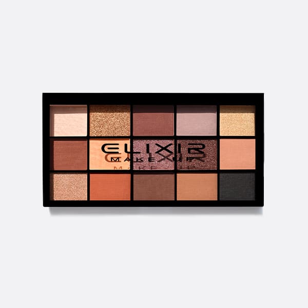 Élixir Toffee #872B palette fards à paupières 15 teintes nude